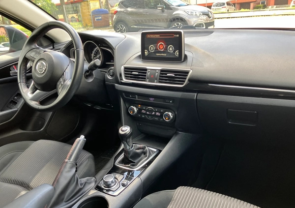 Mazda 3 cena 48800 przebieg: 194000, rok produkcji 2014 z Leszno małe 407